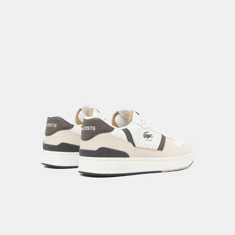 T-Clip Leather and Suede Sneakers