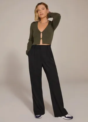 The Shortie Favorite Pant Black