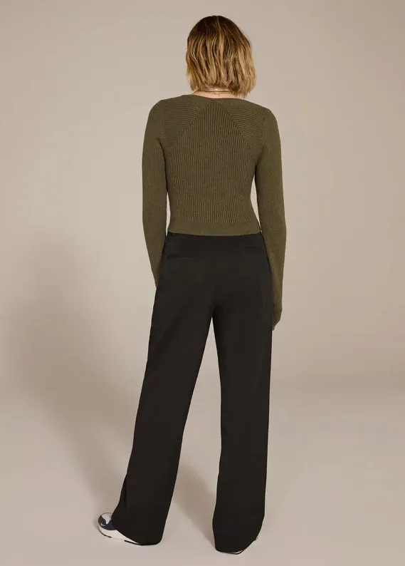 The Shortie Favorite Pant Black