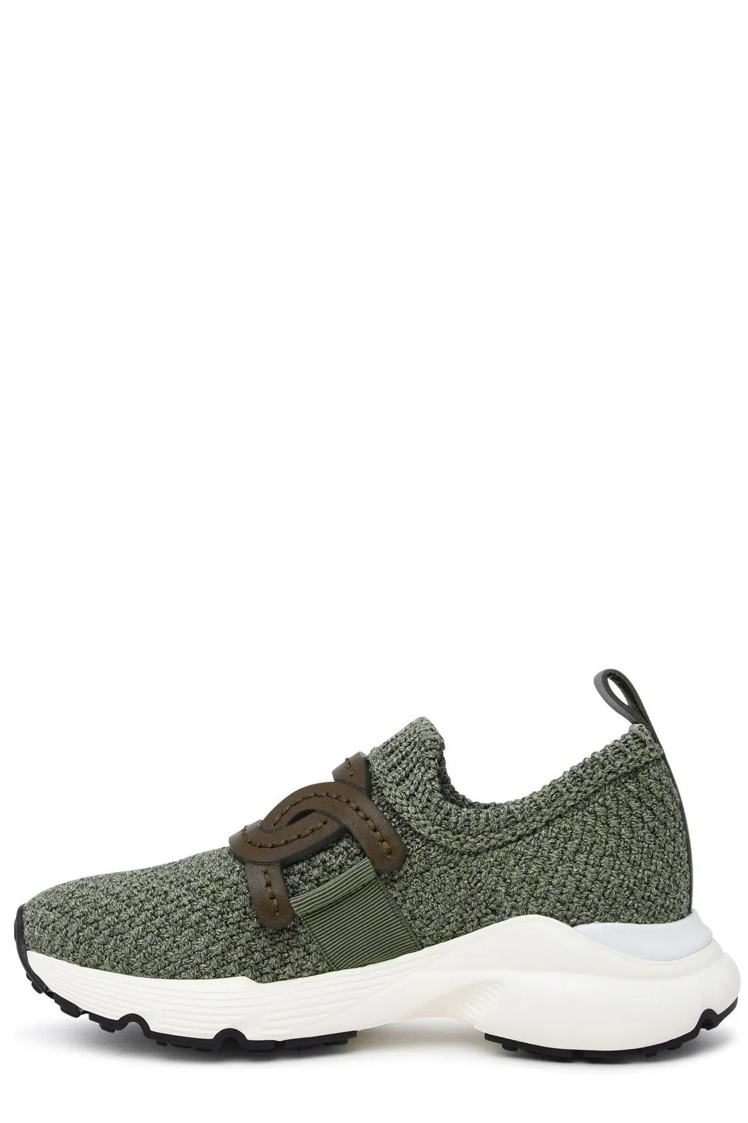 Tod's Logo Plaque Slip-On Sneakers
