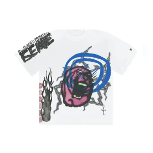 Travis Scott Cactus Jack For Fragment Sunrise T-shirt White