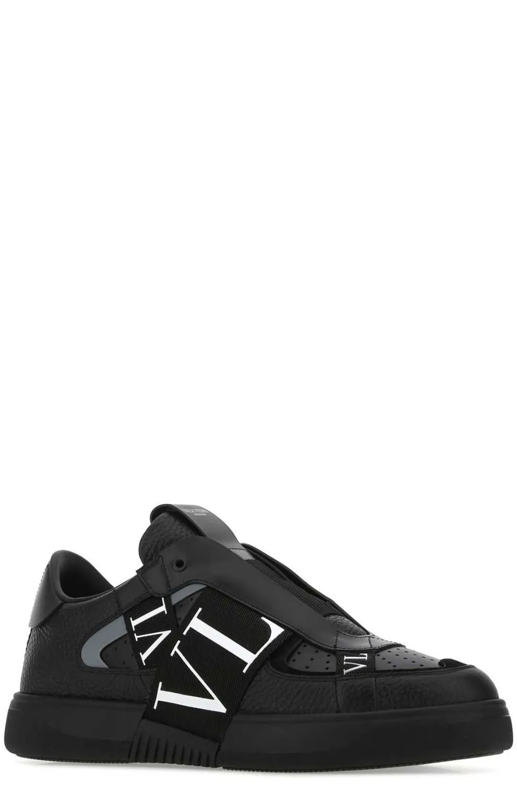Valentino Logo Tape Detailed Slip-On Sneakers
