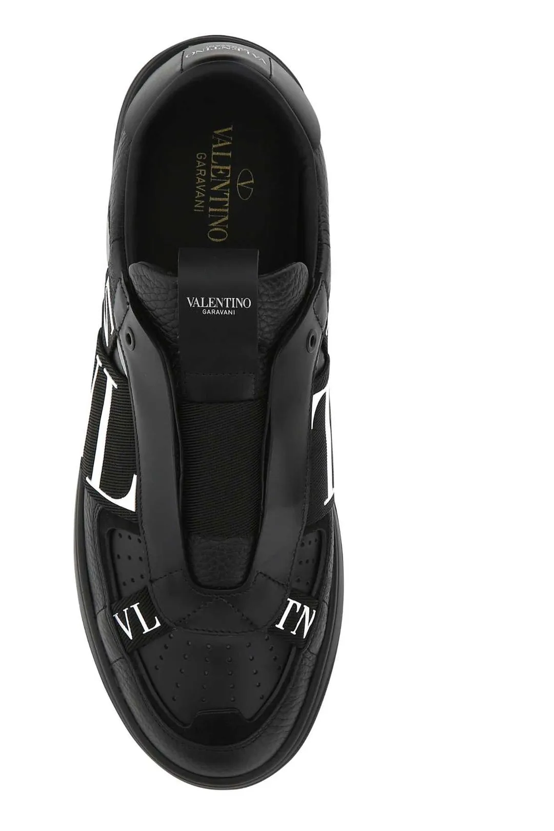 Valentino Logo Tape Detailed Slip-On Sneakers