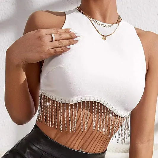 Vegas Strip Crop Top- 2 Colors*