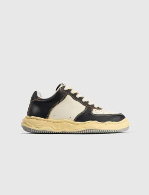 WAYNE LOW TOP SNEAKERS BLACK/WHITE