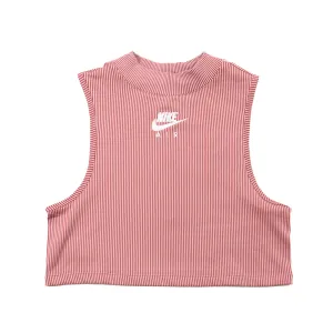 WMNS Nike Air Crop Tank (Pink Glaze/White)