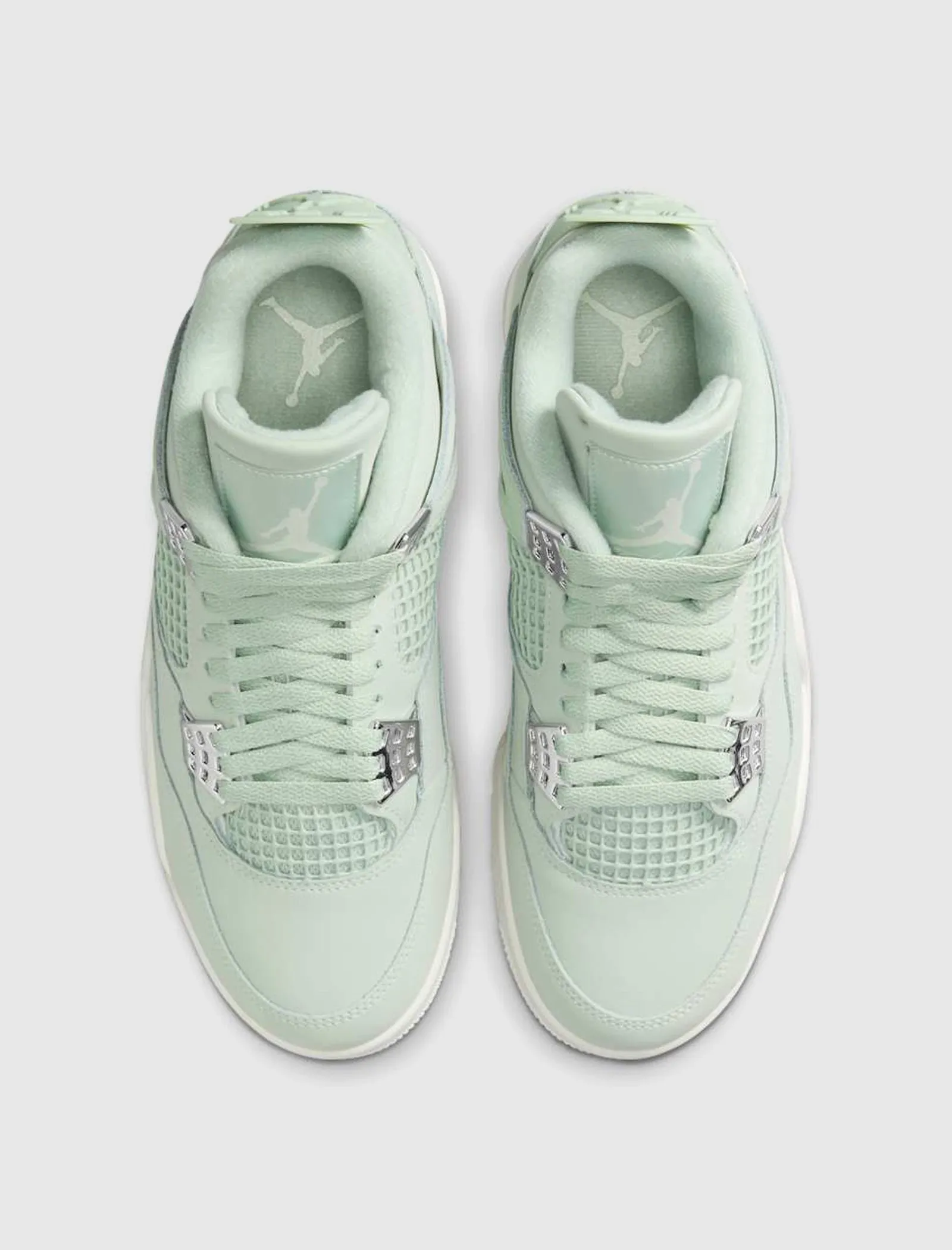 WOMEN'S AIR JORDAN 4 SEAFOAM