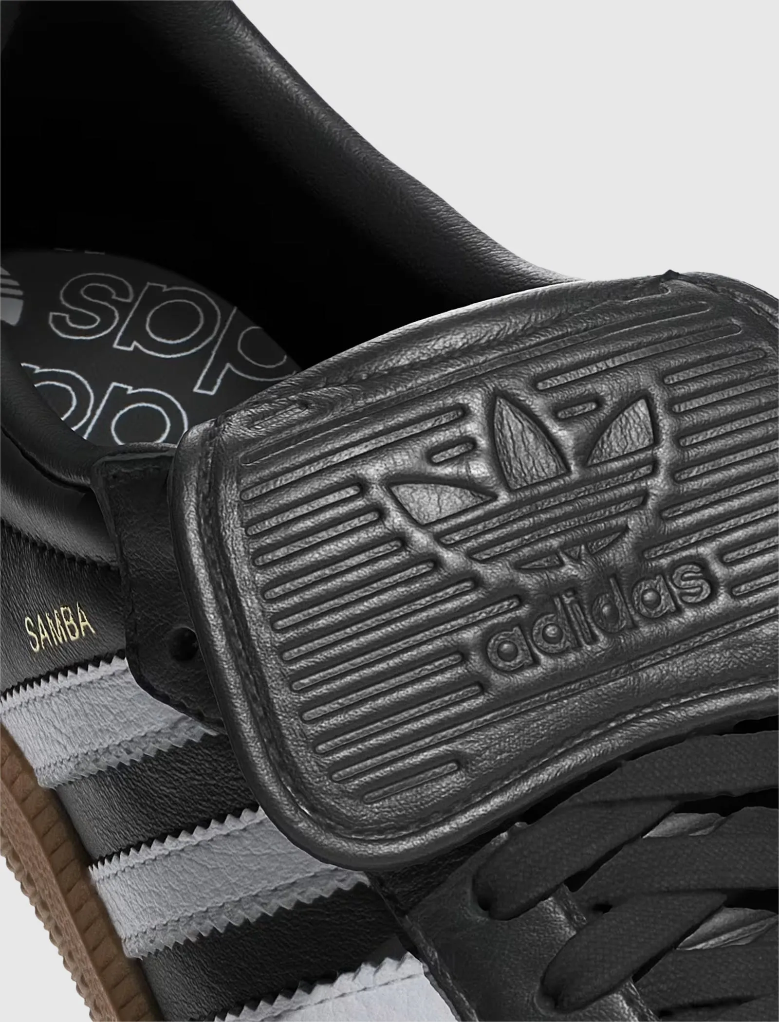 WOMENS SAMBA LT BLACK/WHITE
