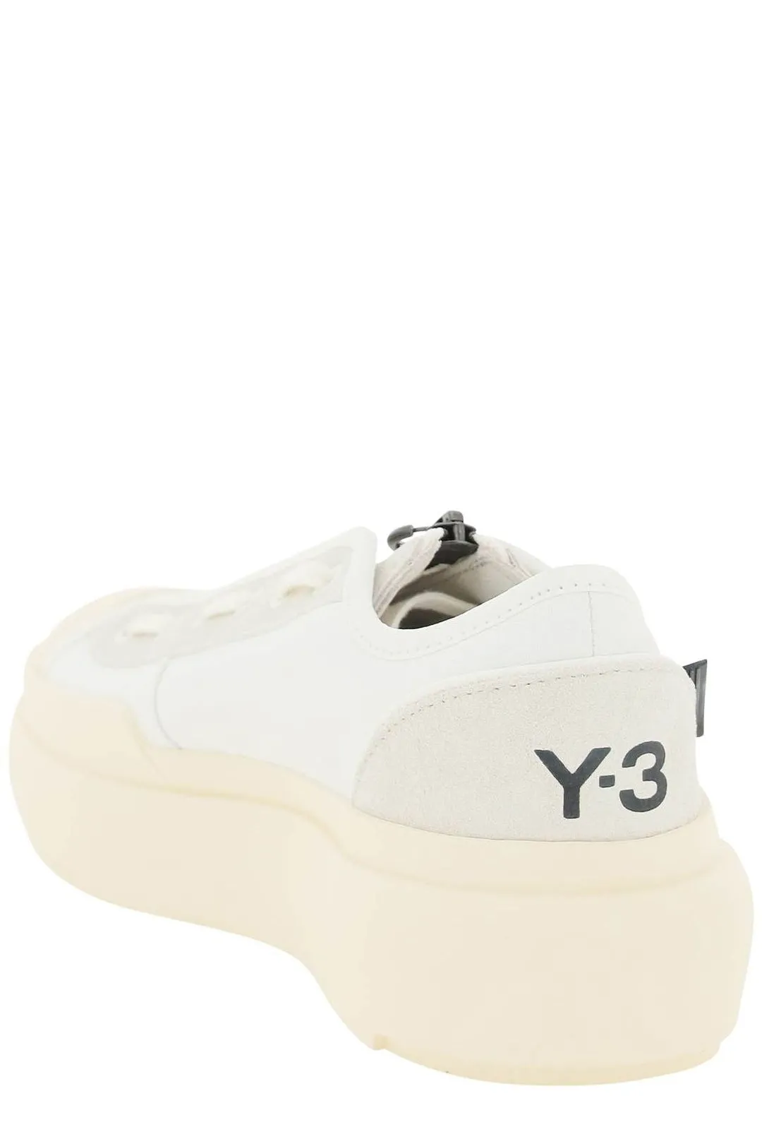 Y-3 Ajatu Court Low Round Toe Sneakers