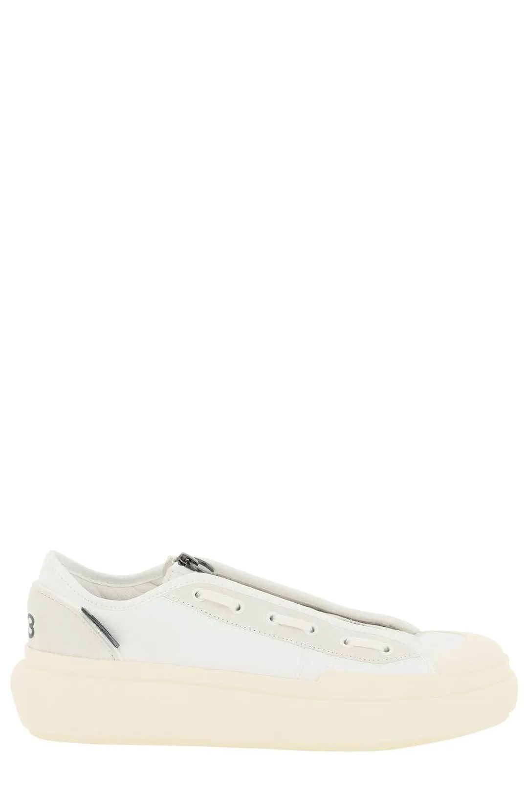 Y-3 Ajatu Court Low Round Toe Sneakers