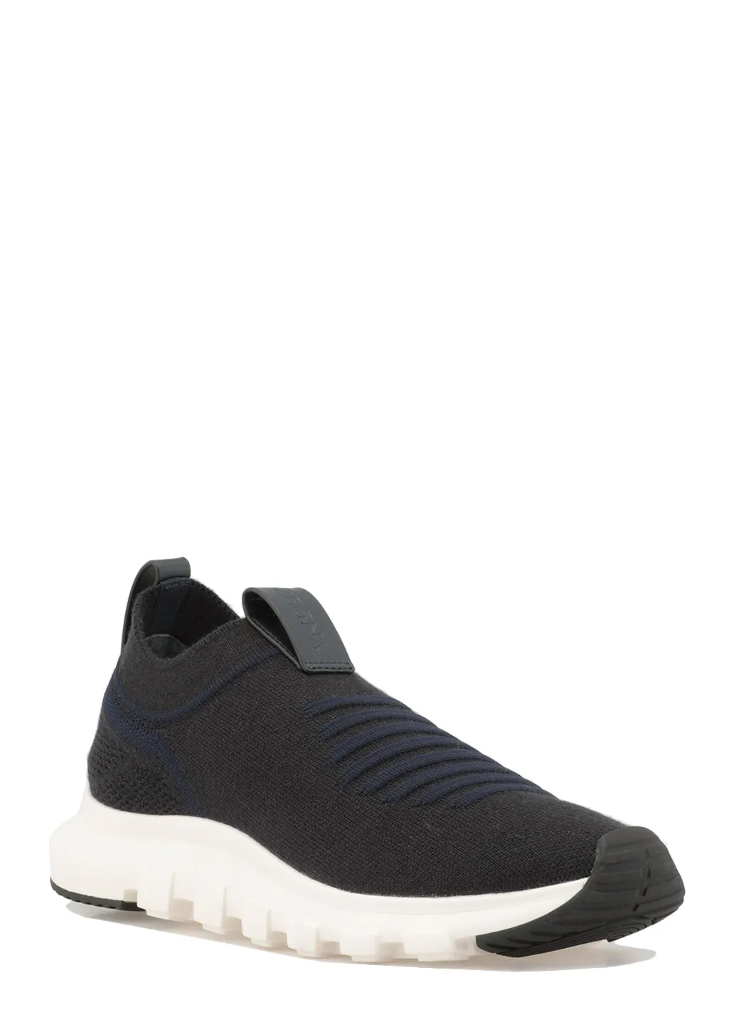 Z Zegna Round Toe Slip-On Sneakers