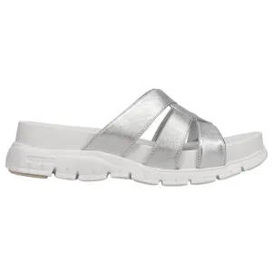 ZEROGRAND Slotted Metallic Slide Sandals