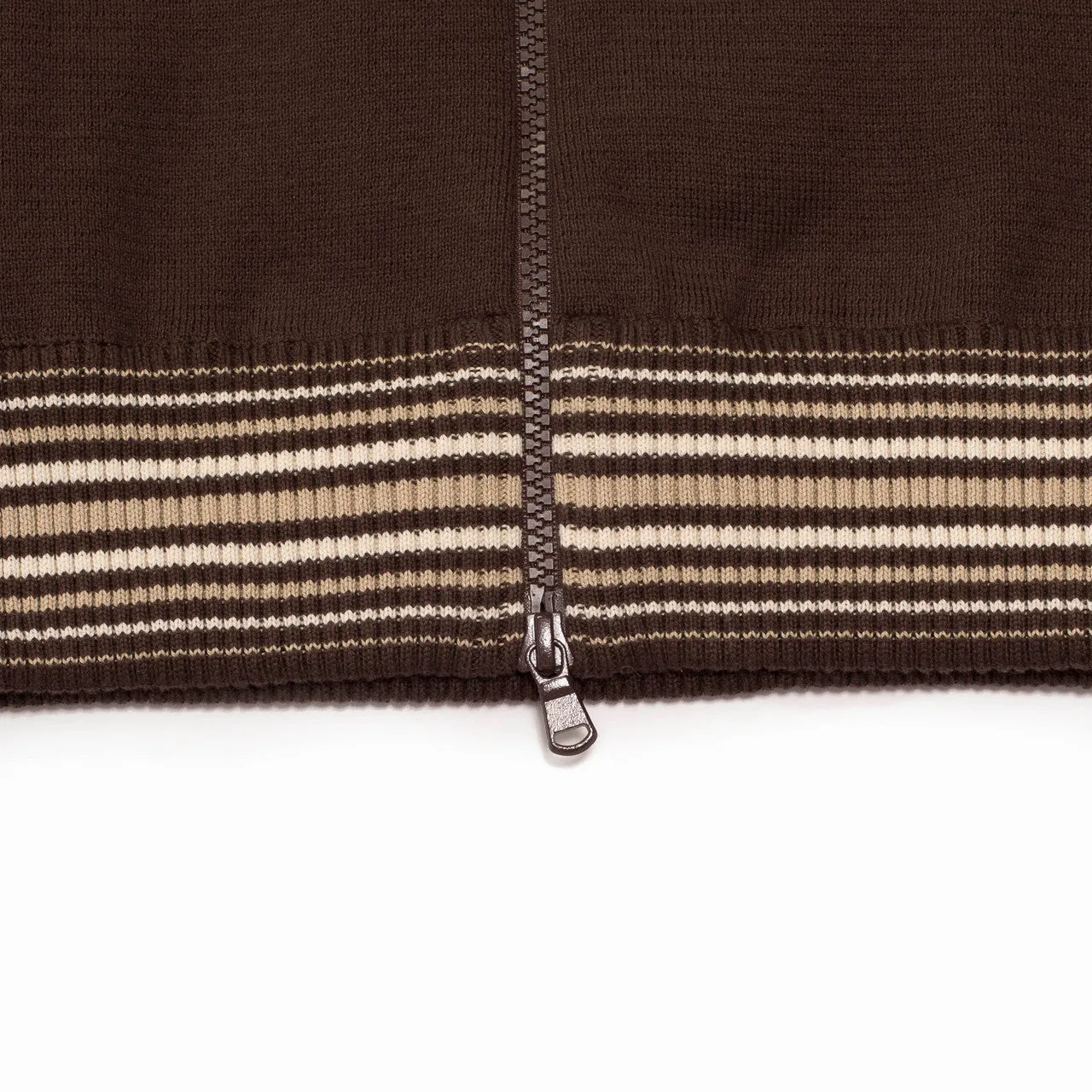 Zipped Knitted Track Jacket