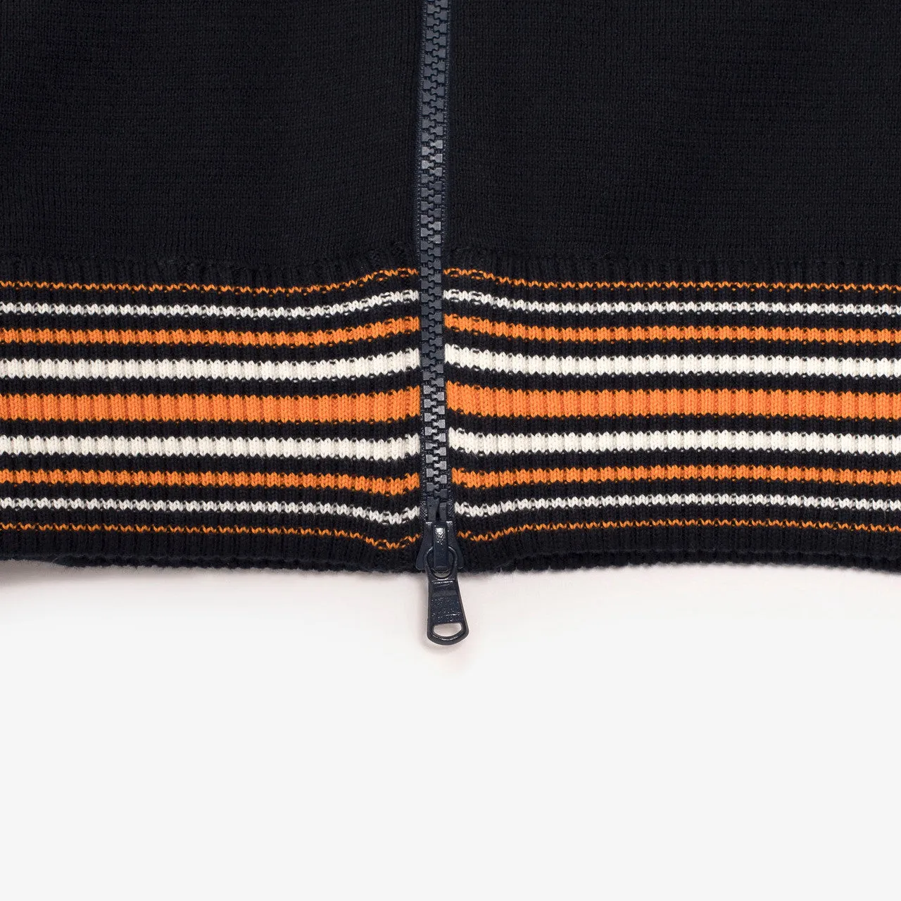 Zipped Knitted Track Jacket