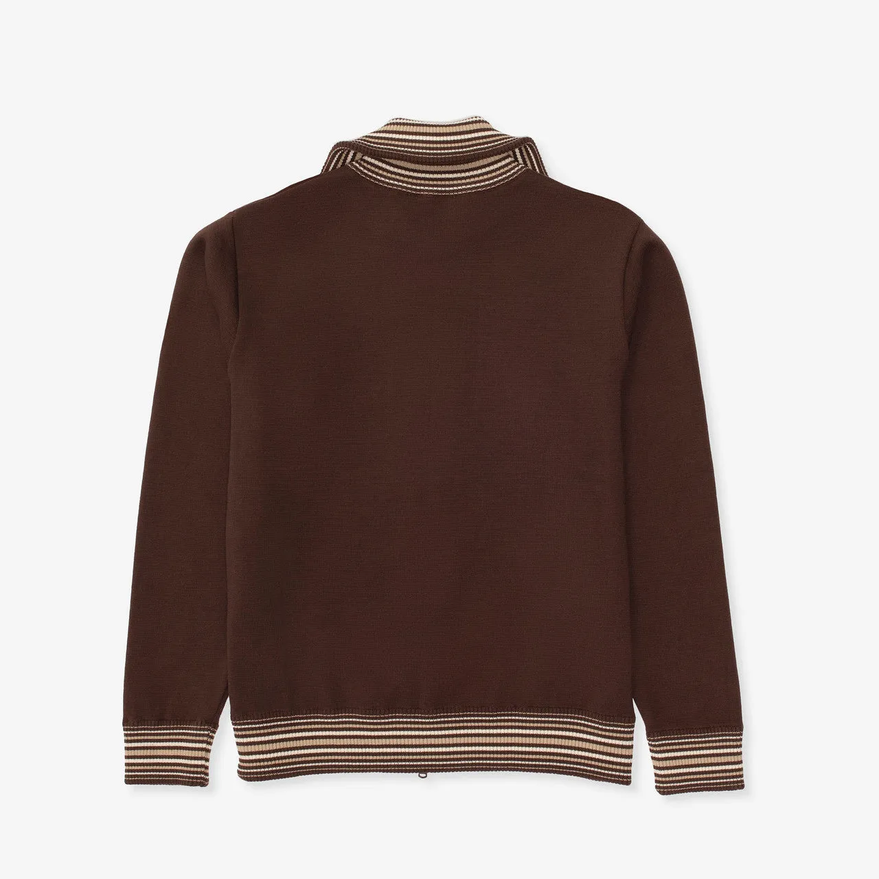 Zipped Knitted Track Jacket