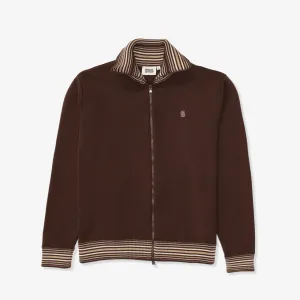Zipped Knitted Track Jacket