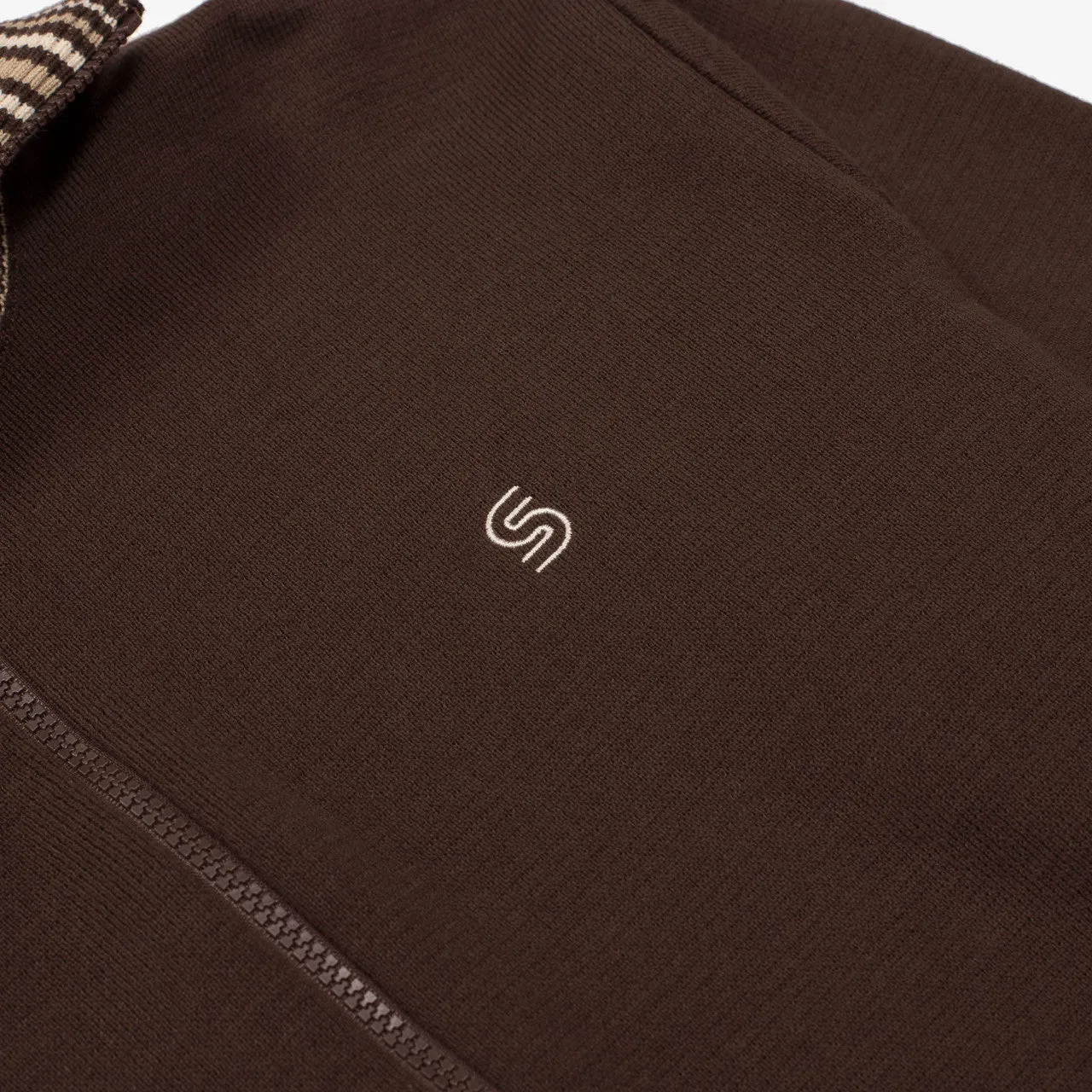 Zipped Knitted Track Jacket
