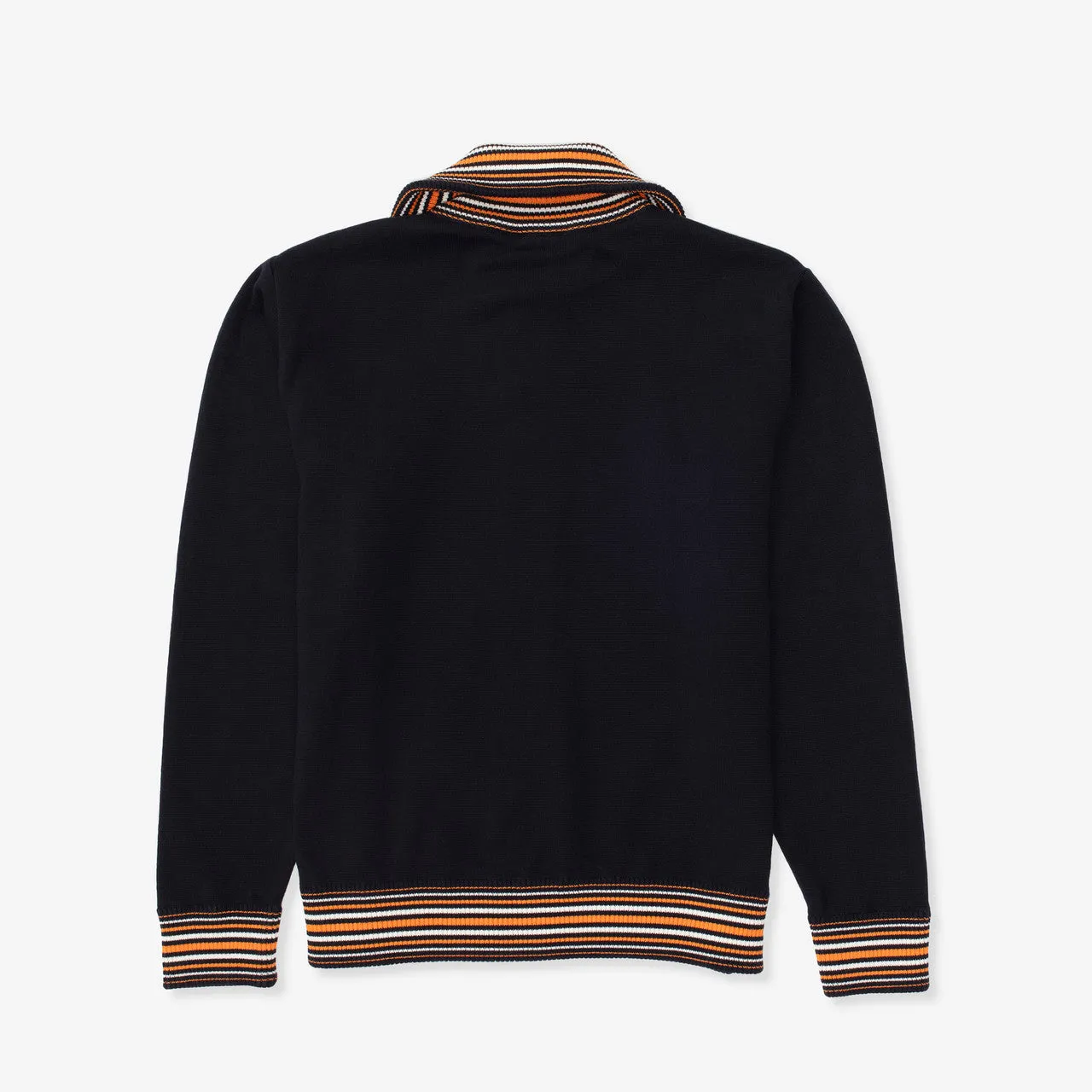 Zipped Knitted Track Jacket