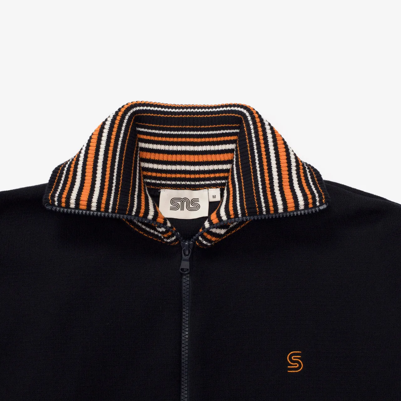Zipped Knitted Track Jacket