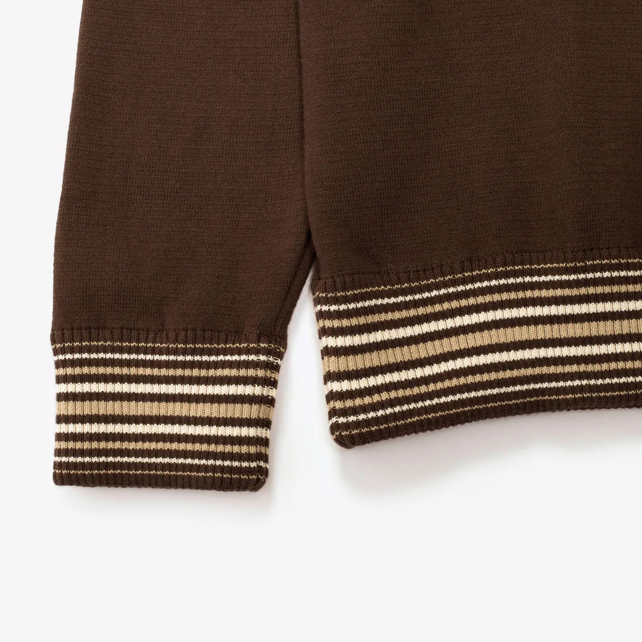 Zipped Knitted Track Jacket
